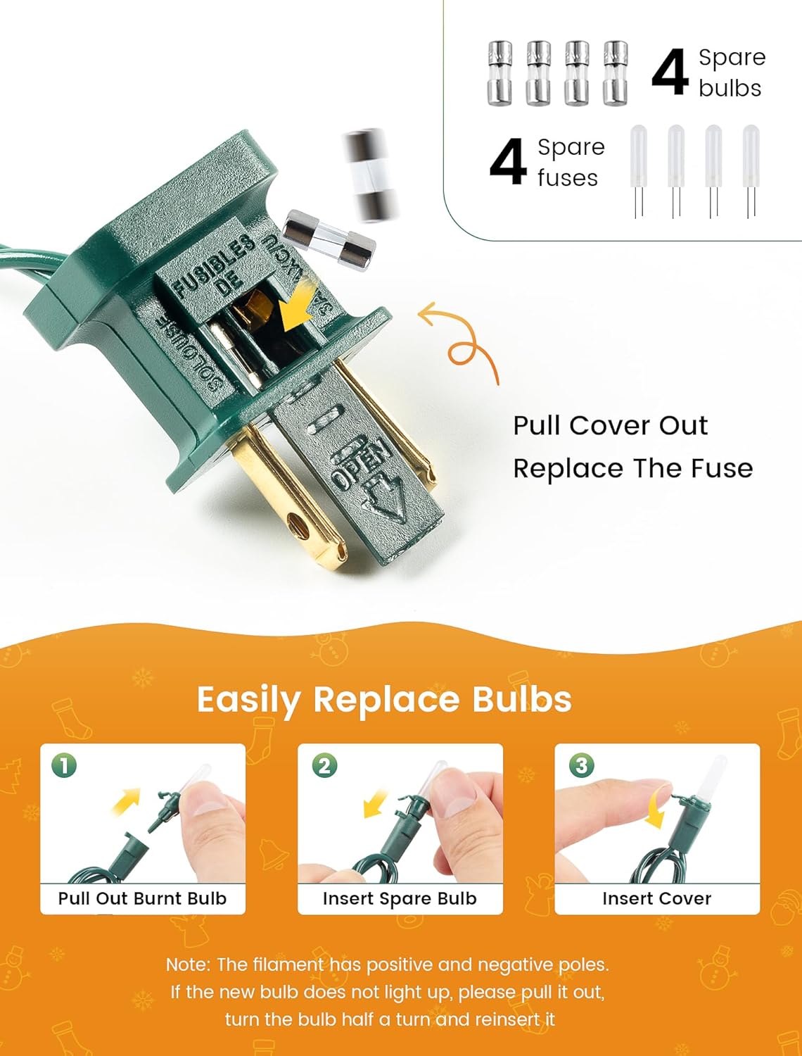 LumifyHome Flicker-Free LED String Lights – Cool-to-Touch, Kid & Pet Safe Holiday Lighting