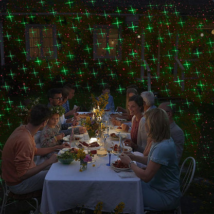 Lumilux Glow Star Projector – Thoughtful Housewarming Gift for New Homeowners, Indoor Outdoor Holiday Decor with RF Remote