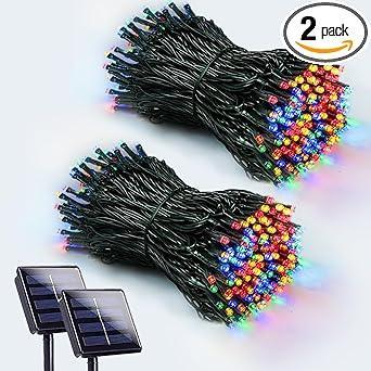 Lumimuse Solar String Lights – 200 LED Waterproof Patio and Camping Lights with 8 Modes for Backyard, Garden and Open-Air Gatherings