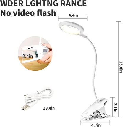 LuminGear Reading Light – Thoughtful Birthday Gift for Book Lovers, Students, and Frequent Travelers