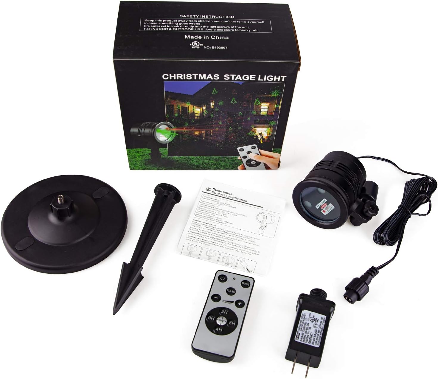 LumiVue AuroraStar Holiday Projector – Thoughtful Christmas Gift for Mom, Parents & Neighbors, Ready-to-Gift Box