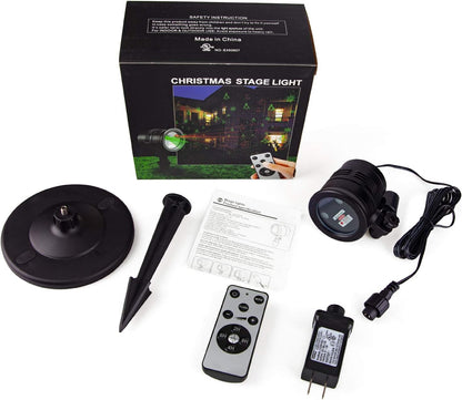 LumiVue AuroraStar Holiday Projector – Thoughtful Christmas Gift for Mom, Parents & Neighbors, Ready-to-Gift Box