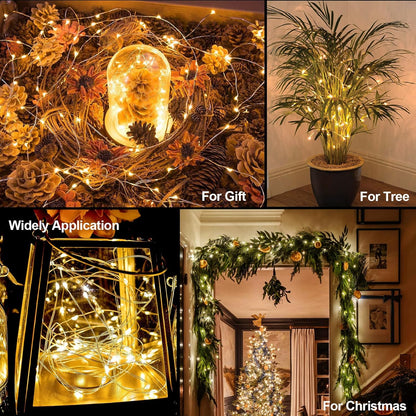Lumoonity LED Fairy Lights – Nursery Nightlight for Baby Room, Cool to the Touch