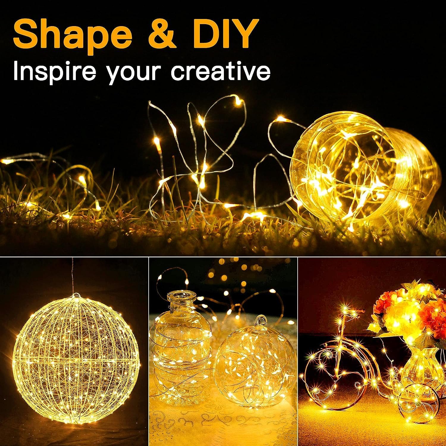 Lumoonos Fairy Lights – Waterproof Patio String for Outdoor Dinner Tables and Garden Gatherings