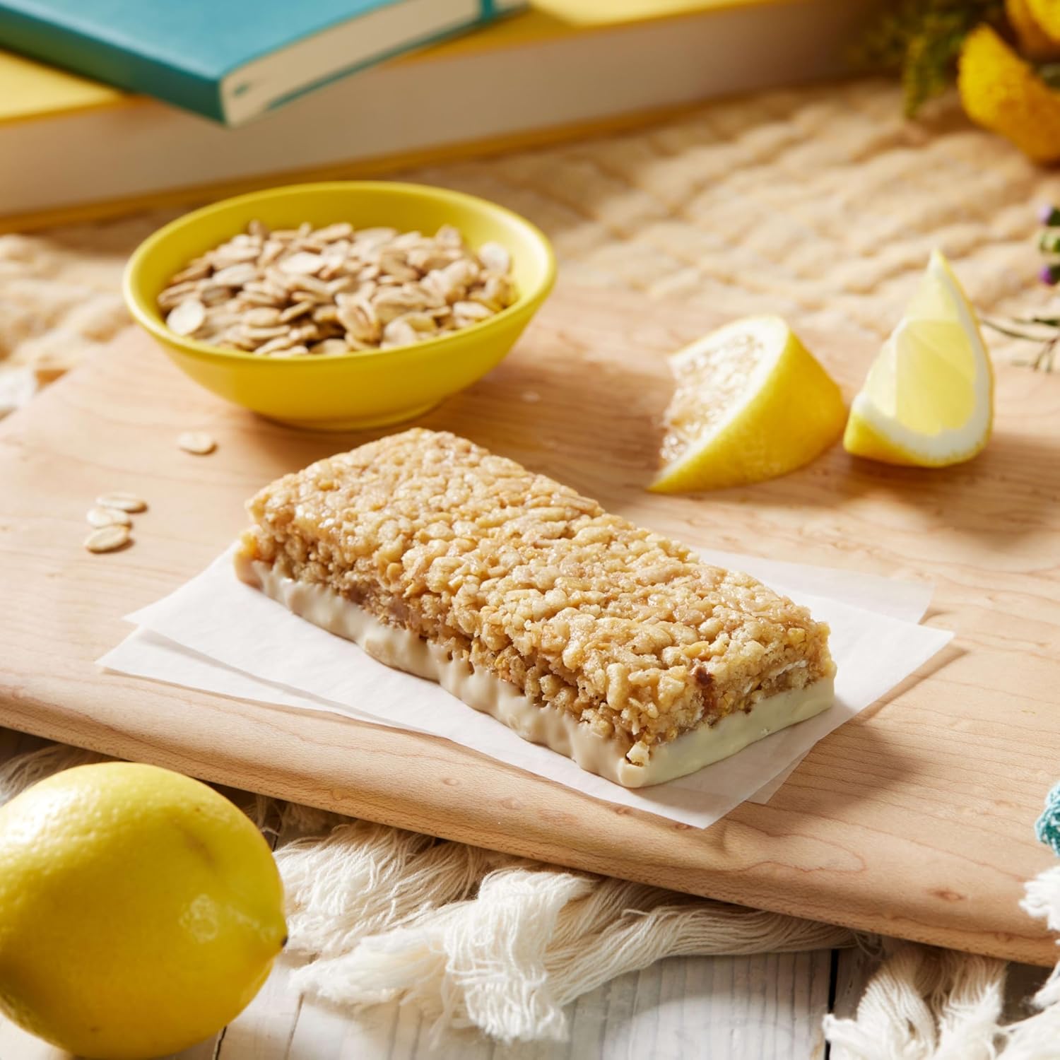 LUNA Bar Gluten Free Bars - Clean-Eating Companion for Yoga and Meditation Breaks, 6 Flavor Pack