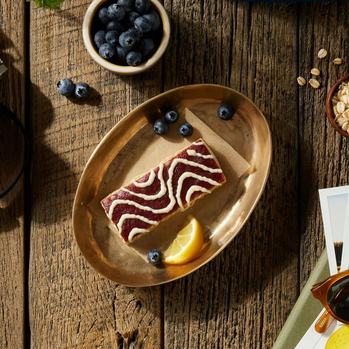 LUNA Bar Mash-Ups LemonZest + Blueberry – Thoughtful Vegan Snack Gift for Her Birthday and Holiday Stocking Stuffer