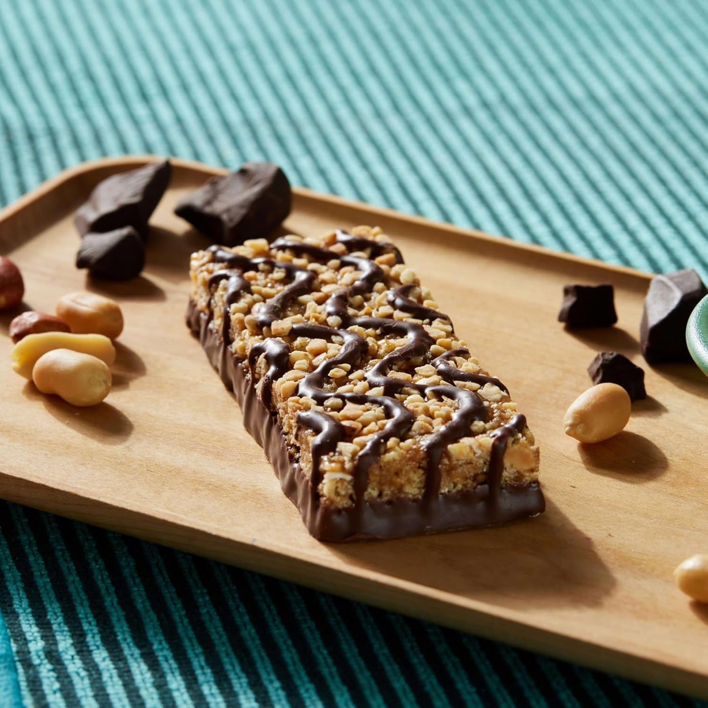 LUNA Bar Nutz Over Chocolate - Portable Plant Protein Bar for Hiking Pack, Trail & Active Adventures