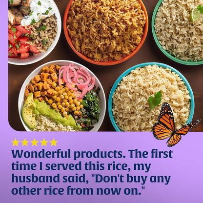 Lundberg Family Farms Organic Jasmine Rice – Single-Ingredient Pantry Staple for Clutter-Free Cooking, 32 oz Bag