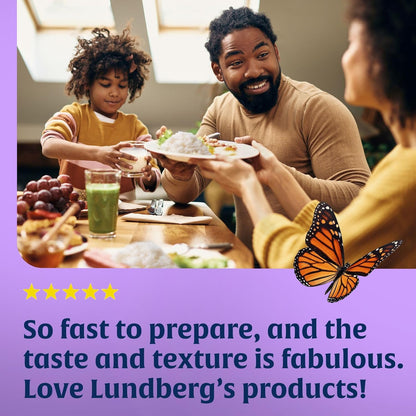 Lundberg Value Size Regenerative Jasmine Rice – Shelf-Stable Pouch for Camping, Road Trips, and Trail Lunches