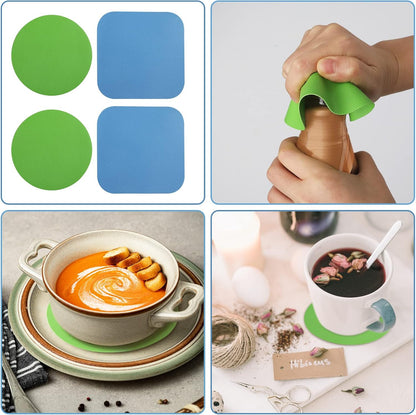 LUTER Multi-Use Gripper Pads – Aesthetic Kitchen Organizer, Hang on Hook or Store in Drawer for Clutter-Free Countertops