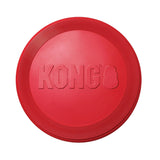 KONG Flyer Natural Rubber Dog Fetch Disc for Backyard and Beach Play, Outdoor Flying Toy for Active Medium and Large Dogs
