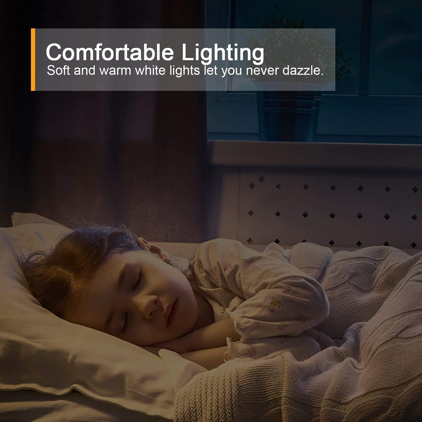 Lyridz Rechargeable Mini Night Light for Clean Modern Interiors, 3 Inch Wireless LED with Hidden Magnetic Mount for Clutter Free Walls