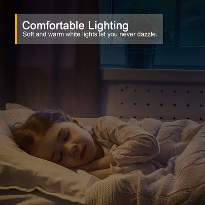 Lyridz Rechargeable Mini Night Light for Clean Modern Interiors, 3 Inch Wireless LED with Hidden Magnetic Mount for Clutter Free Walls