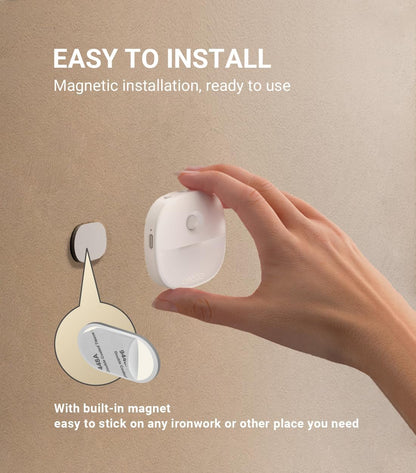 Lyridz Rechargeable Motion Night Light – Cozy 2700K Accent for Bedroom and Living Room Ambiance, 3-Pack
