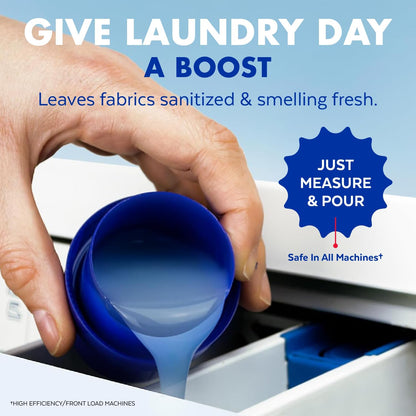Lysol Laundry Sanitizer Additive All-Purpose Laundry Sanitizer for Shared Family Washers, 90oz