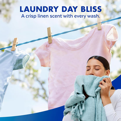 Lysol Laundry Sanitizer – Sensitive-Skin Bacteria Eliminator for Bedding & Pillowcases, Self-Care Laundry Ritual