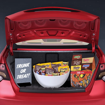 M&M'S, SNICKERS, TWIX & MILKY WAY Halloween Candy Variety Pack for Kids' Trick-or-Treat Bags