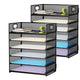 2 Pack 6 Tier - Black