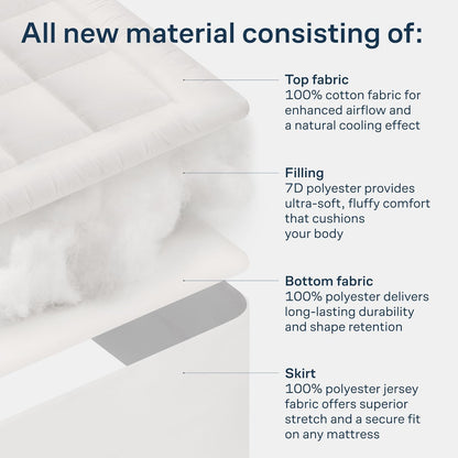 machine-washable and dryer-safe construction that retains loft