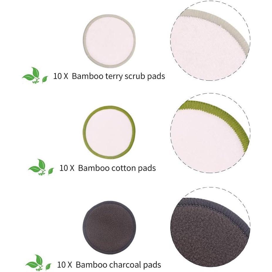 machine-washable and tumble-dry-safe fabric rated for 1000+ uses per pad