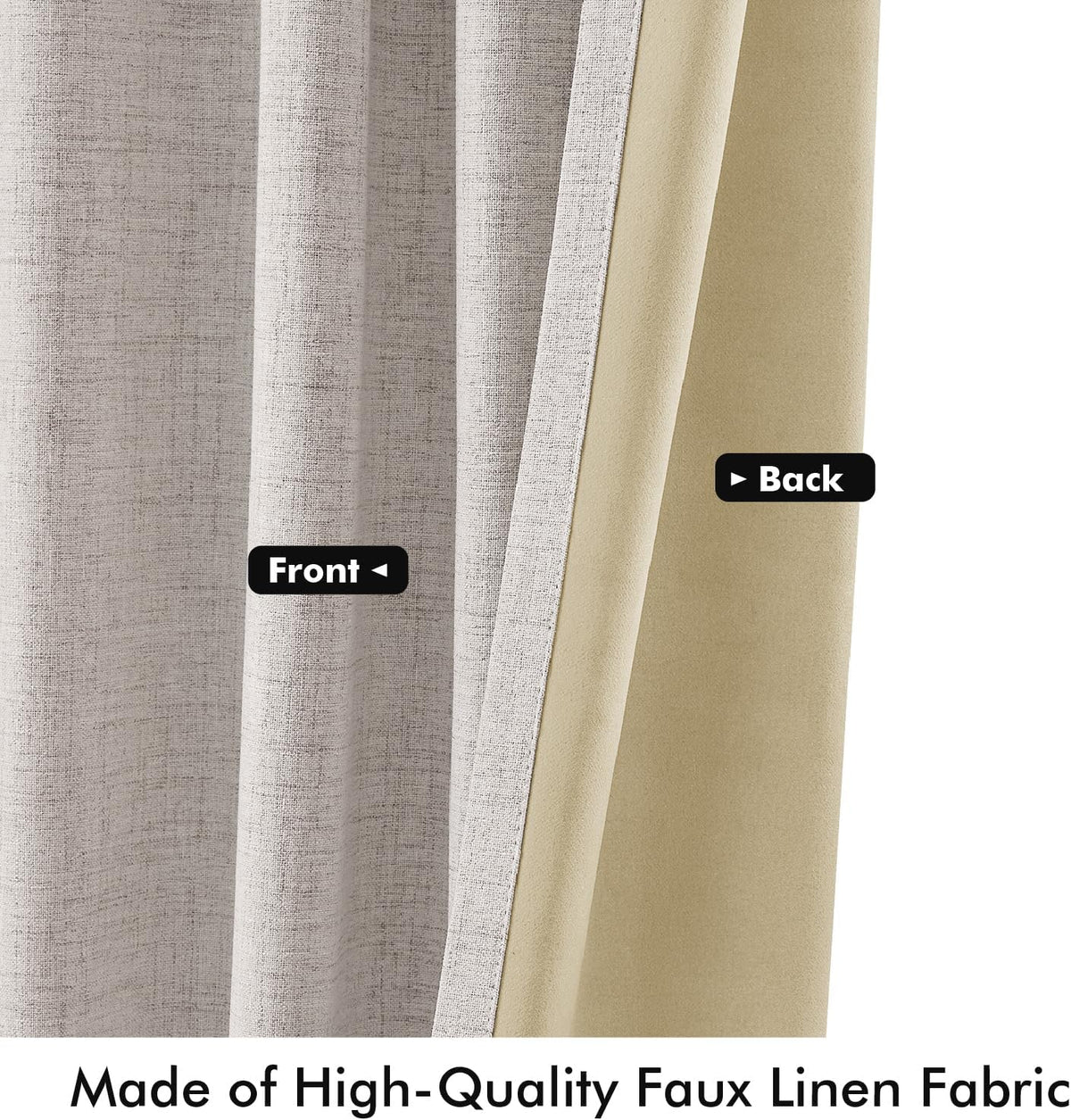 machine-washable care with tumble-dry-low and warm-iron maintenance