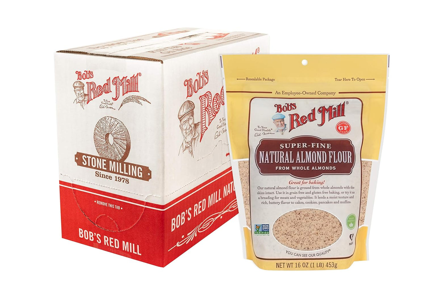 made from 100% whole almonds including skins, no additives