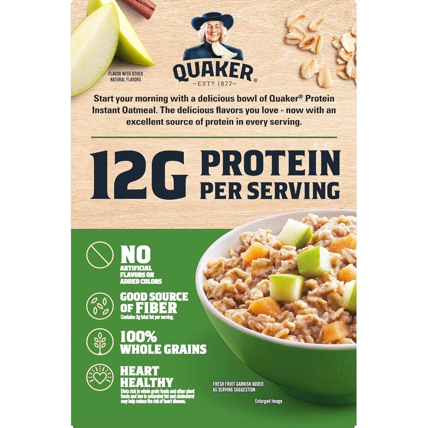 made with 100% whole grain oats