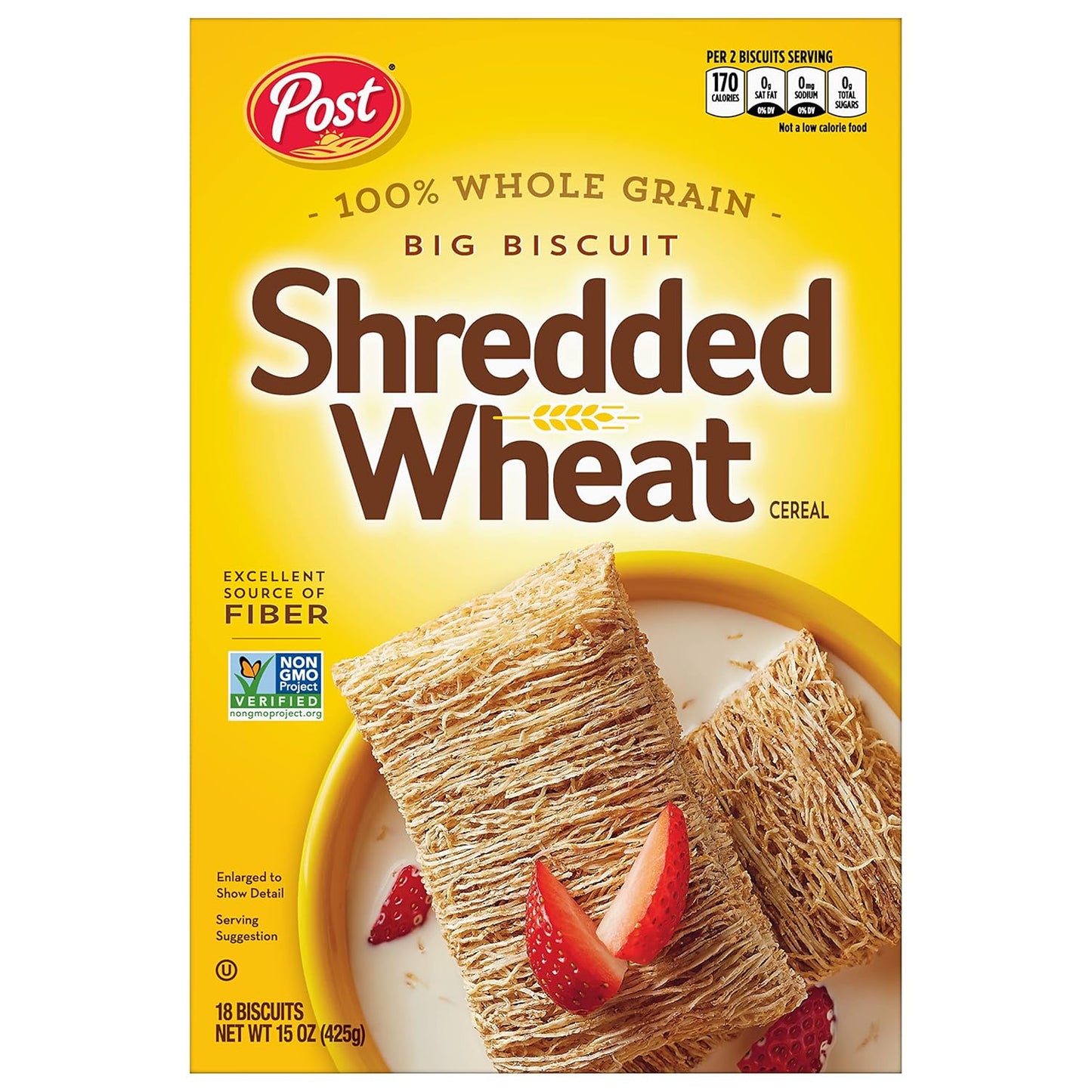 made with 100% whole grain wheat as the primary ingredient