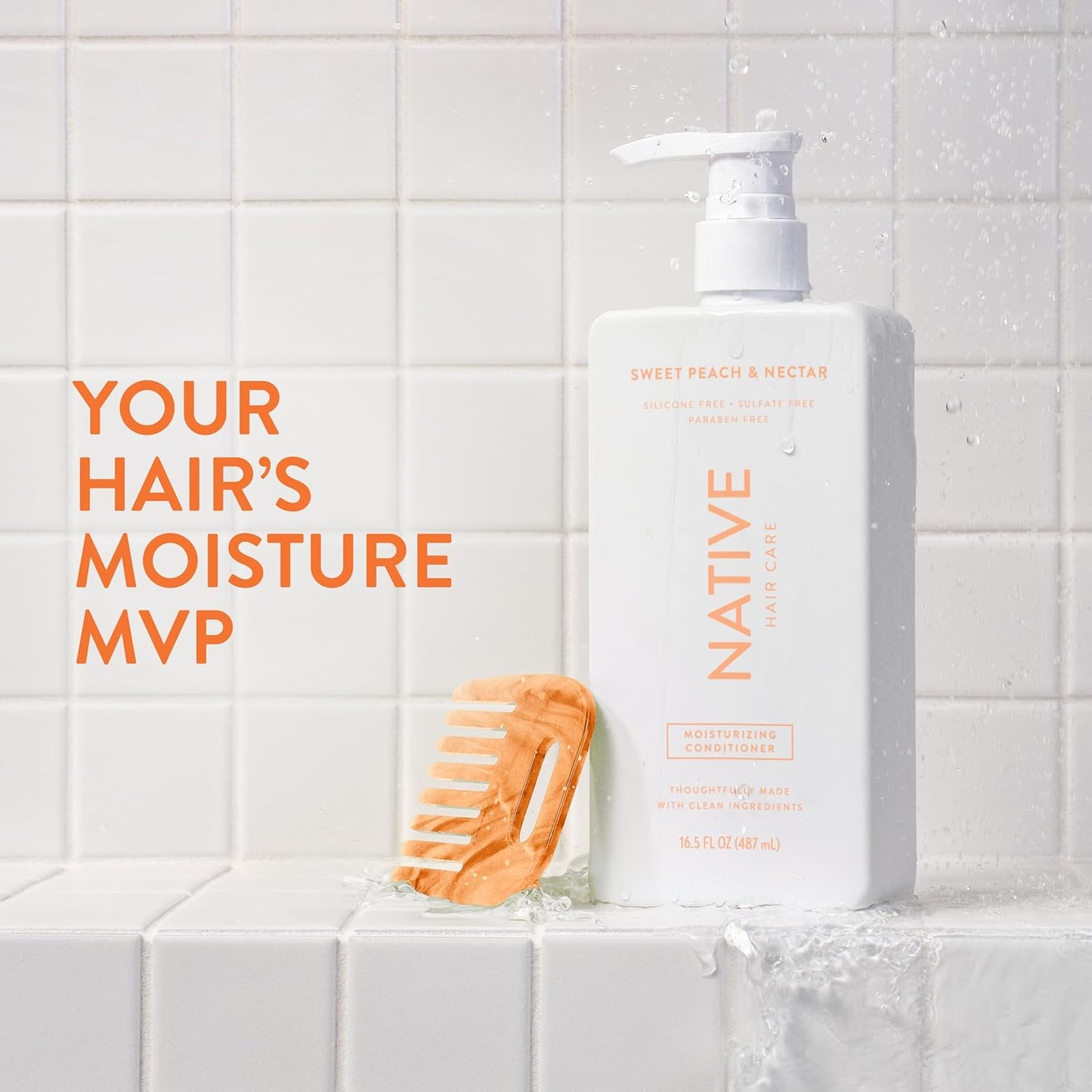 made with just 10 clean ingredients including plant oil-based cleansers