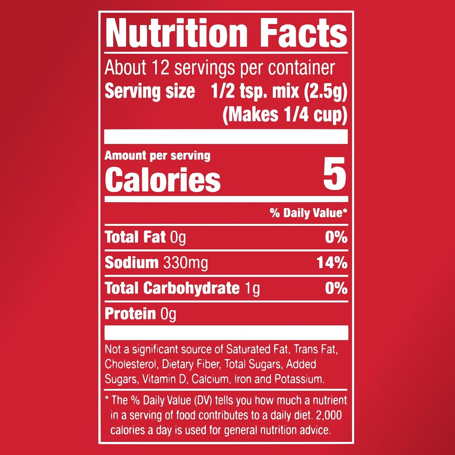 made with natural herbs and spices, with no msg and no artificial flavors or colors