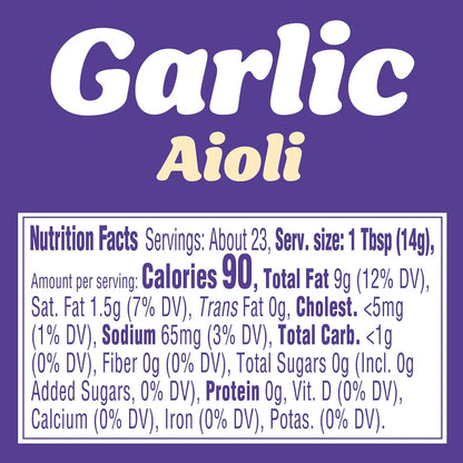 made with real roasted garlic for authentic flavor