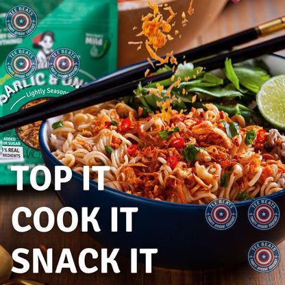 MaeMai MILD Spice – Clean-Label Umami Crisps for Mindful Meal Prep, Guilt-Free Ramen Topper