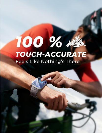 MAGIC JOHN Apple Watch Screen Protector 2 Pack – Shatter Free Flexible EPU Film for Safer Daily Wear, Series 10 11
