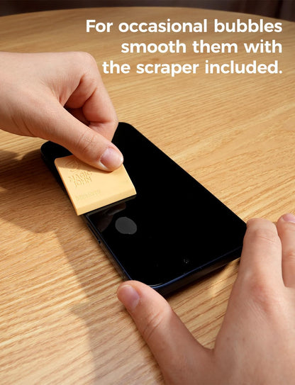MAGIC JOHN iPhone 17 Pro Max Screen Protector 2 Pack - Practical Birthday Gift for Tech-Savvy Partners and Teens