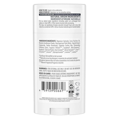 magnesium-based odor neutralization instead of aluminum