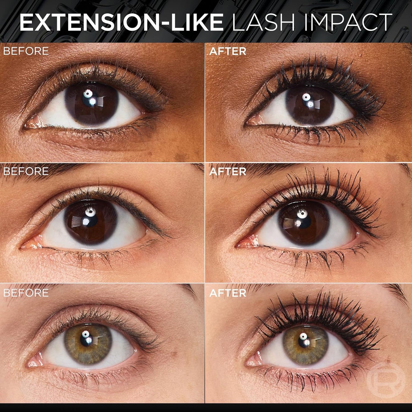 magnetic lash extension formula with lengthening fibers that adhere to lashes for an extension look