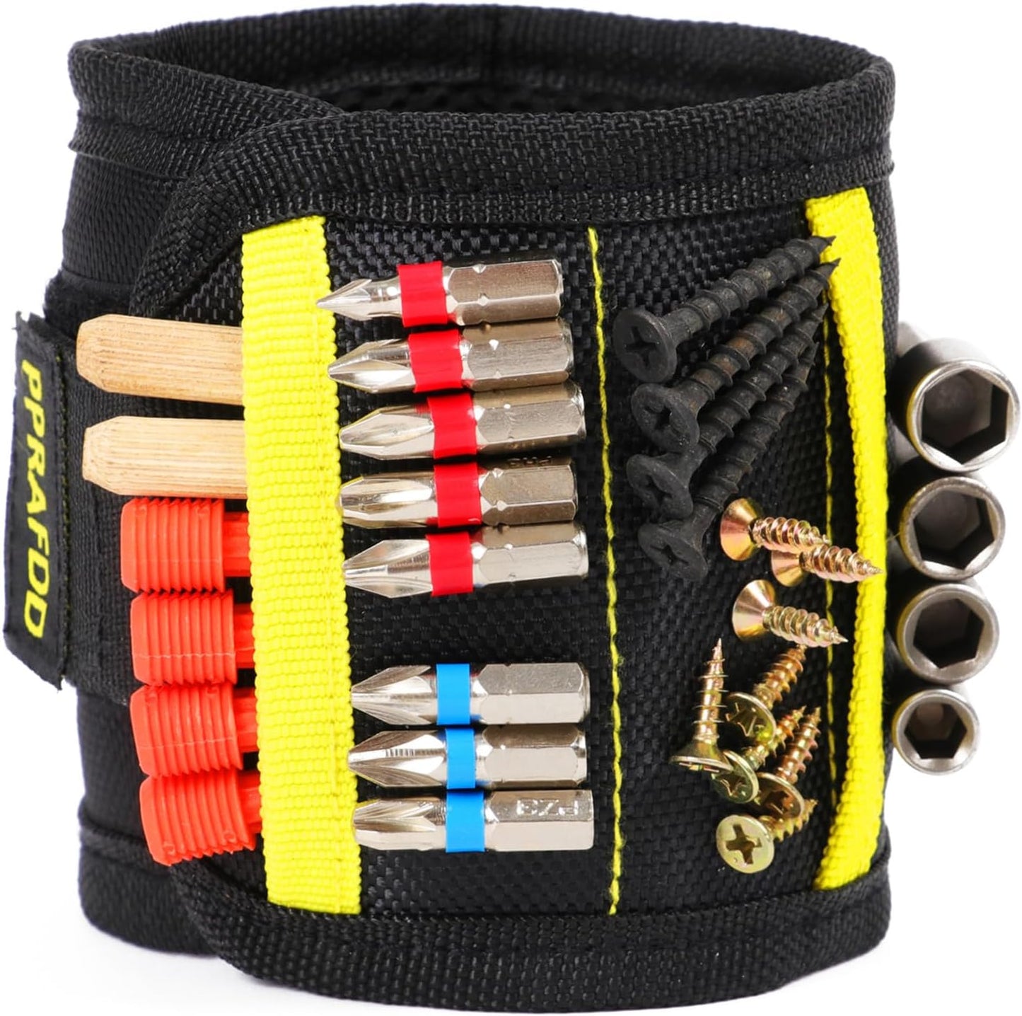 Magnetic Wristband Tool with Drill Bit Holder – Thoughtful Birthday Gift for Handyman Husband, Dad, and Grandpa