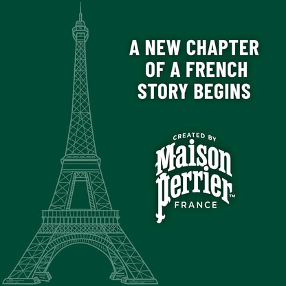 Maison Perrier Ultimate Sparkling Water, 16.9 Fl Oz Bottles for the Picnic Basket, 12 Count