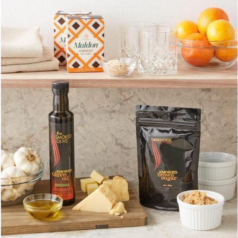 Maldon Smoked Sea Salt Flakes – Single-Ingredient Smoked Salt for Clutter-Free Kitchens