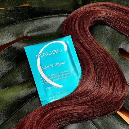 Malibu C Miracle Repair Hair Reconstructor - Simple Unscented Mask for the Intentional Bathroom, Clean Beauty Essential