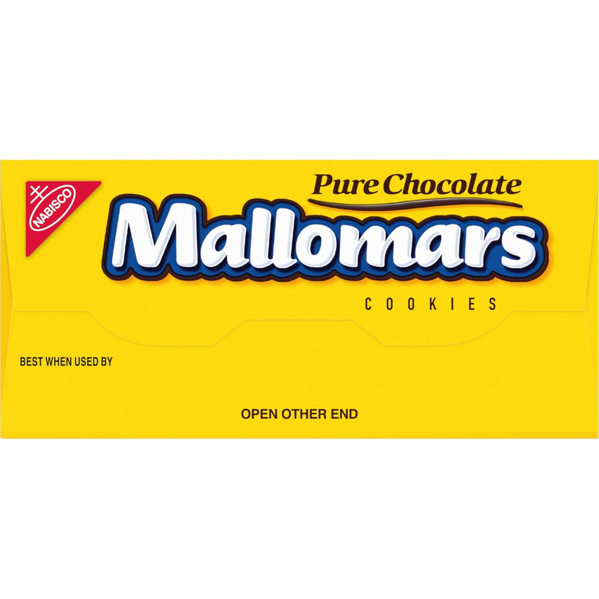 MALLOMARS Pure Chocolate Cookies, 8.2 oz – Shareable Marshmallow and Chocolate Snack for Family Movie Night