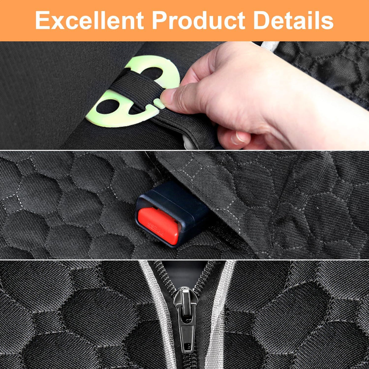 Mancro 4-in-1 Pet Travel Cover – Hygienic Barrier Between Dog and Children's Car Seats