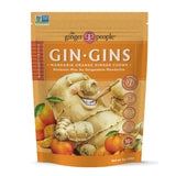 GIN GINS Original Ginger Chews – Pocket-Sized Motion Sickness Relief for Road Trips and Long Drives, 3oz Bag