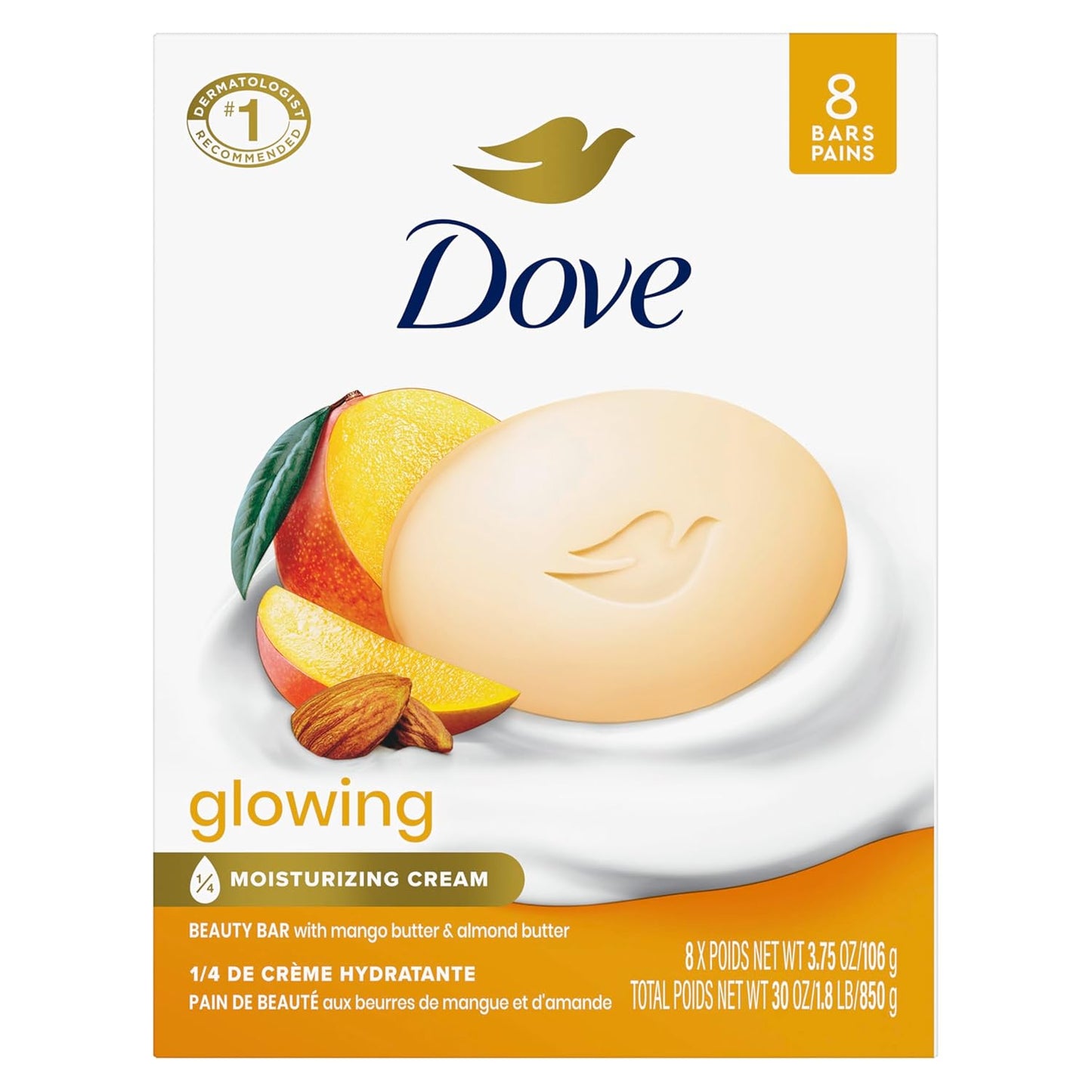 mango and almond butters for skin radiance and nourishment