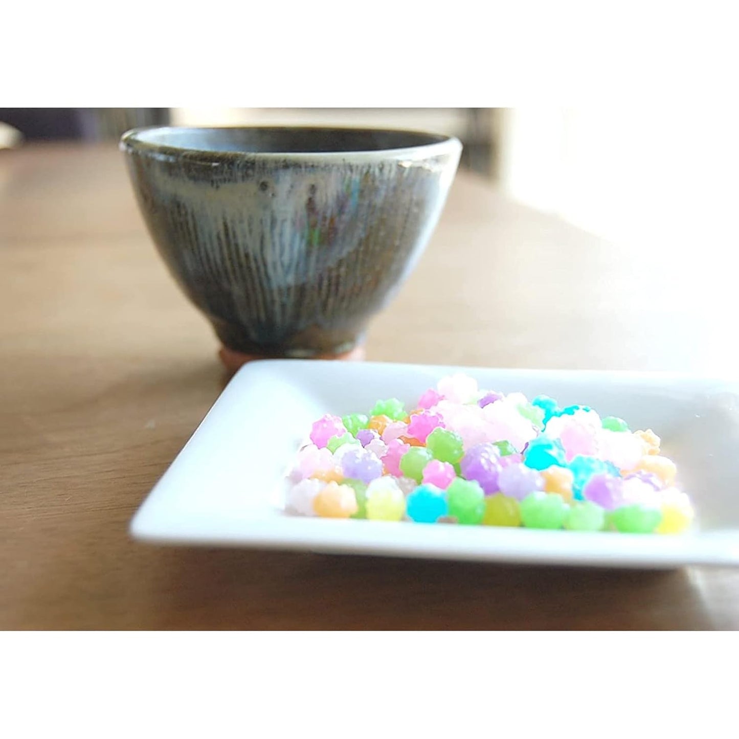 MARUTA Candy Konpeito – Lightweight 50-Pack Japanese Candy, Travel-Ready Mini Sweets for Picnics, Camping Trips & Road Trips