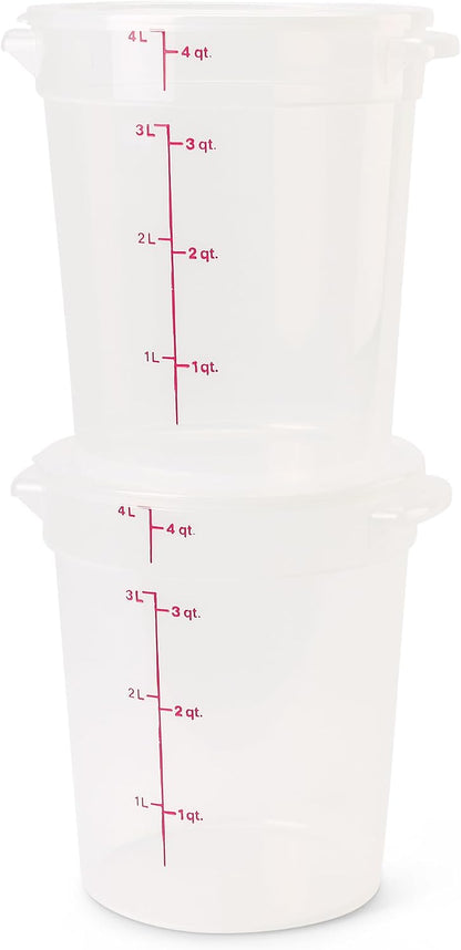 matching snap-on lids engineered for freshness seal