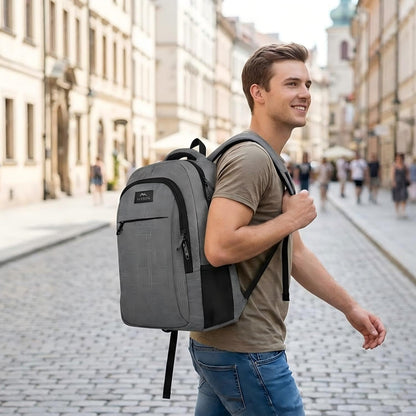 MATEIN Travel Laptop Backpack – Outdoor Adventure Daypack with Water-Resistant Polyester and Durable Zippers