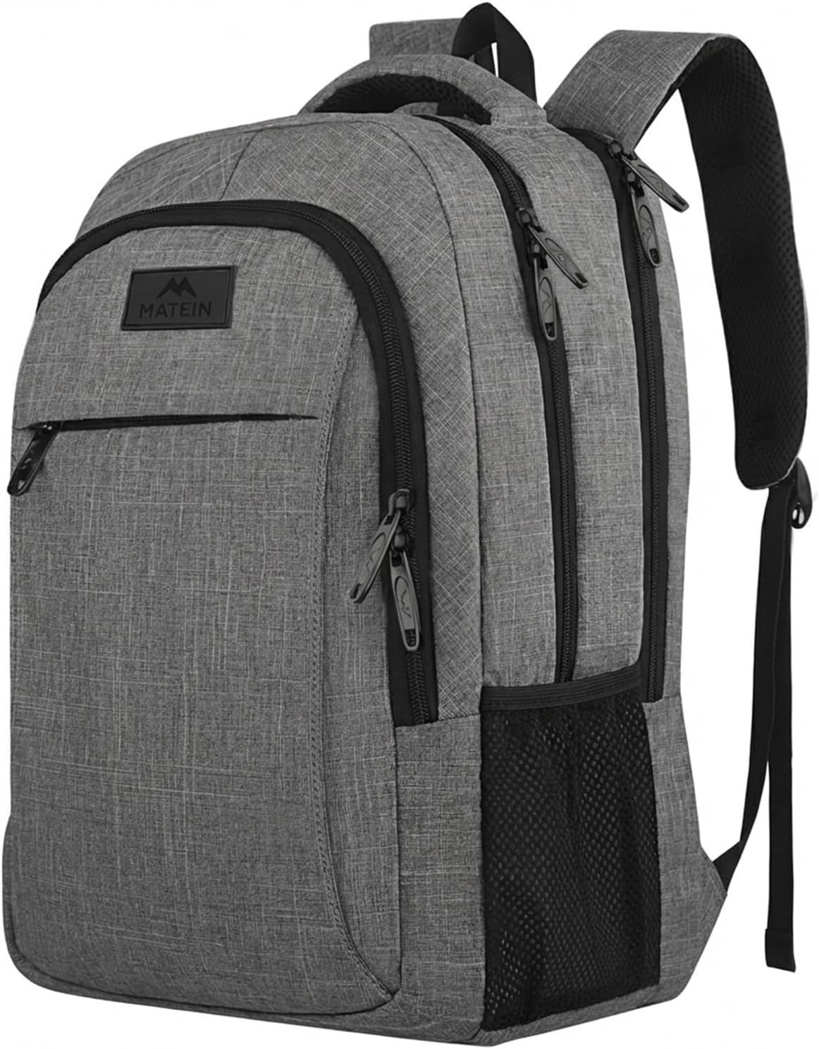 MATEIN Travel Laptop Backpack – Outdoor Adventure Daypack with Water-Resistant Polyester and Durable Zippers