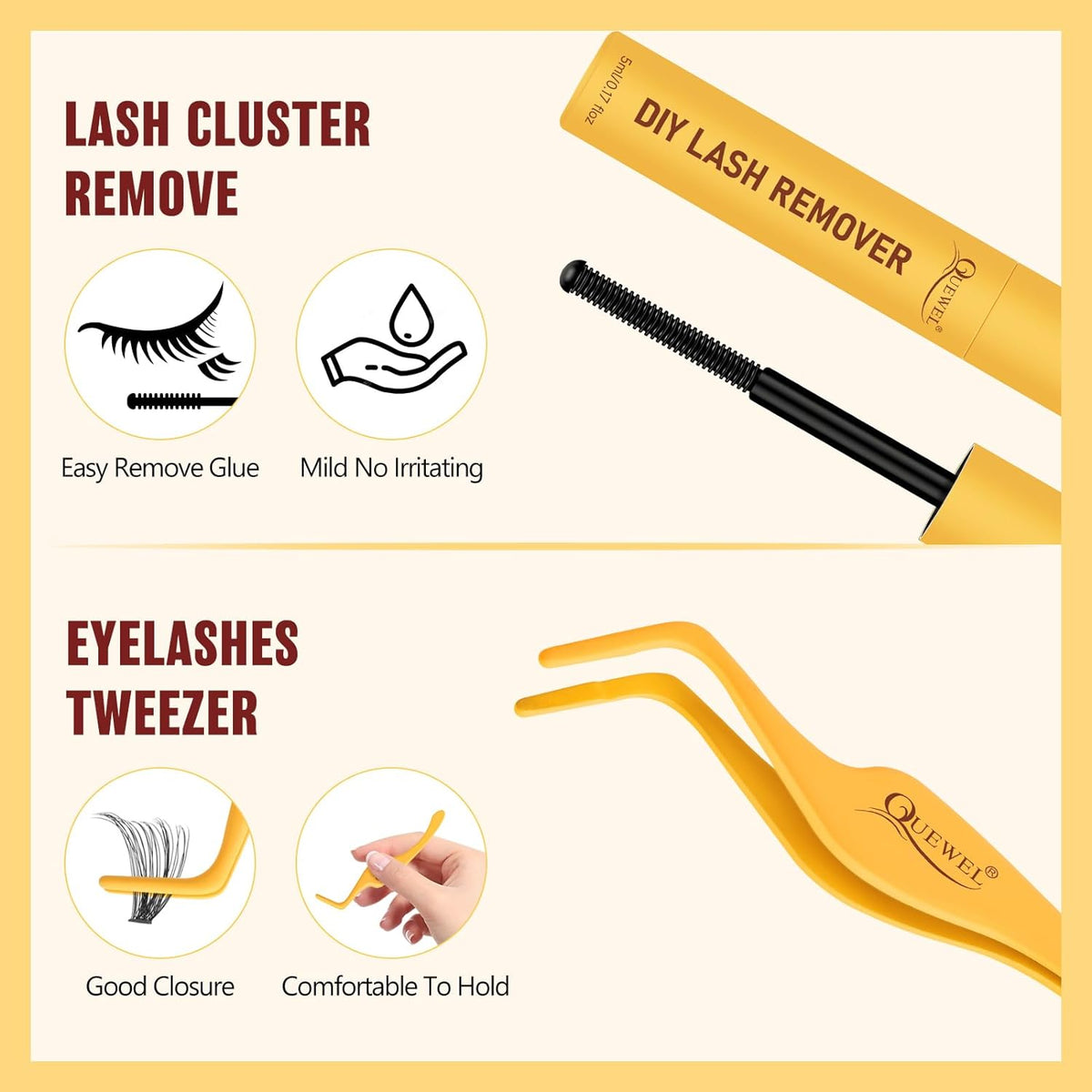 matte frosted applicator tweezers that resist fingerprints and clean easily