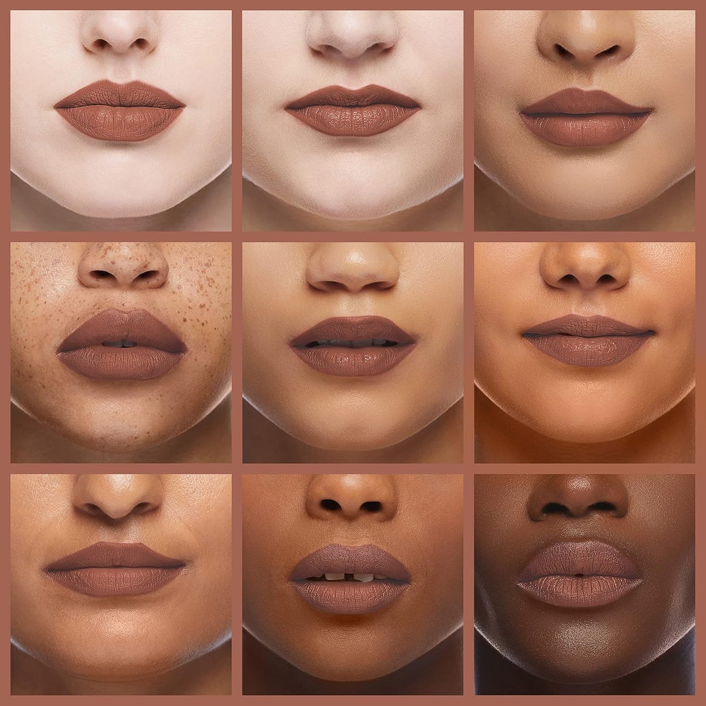 matte natural finish with buildable light-to-bold coverage